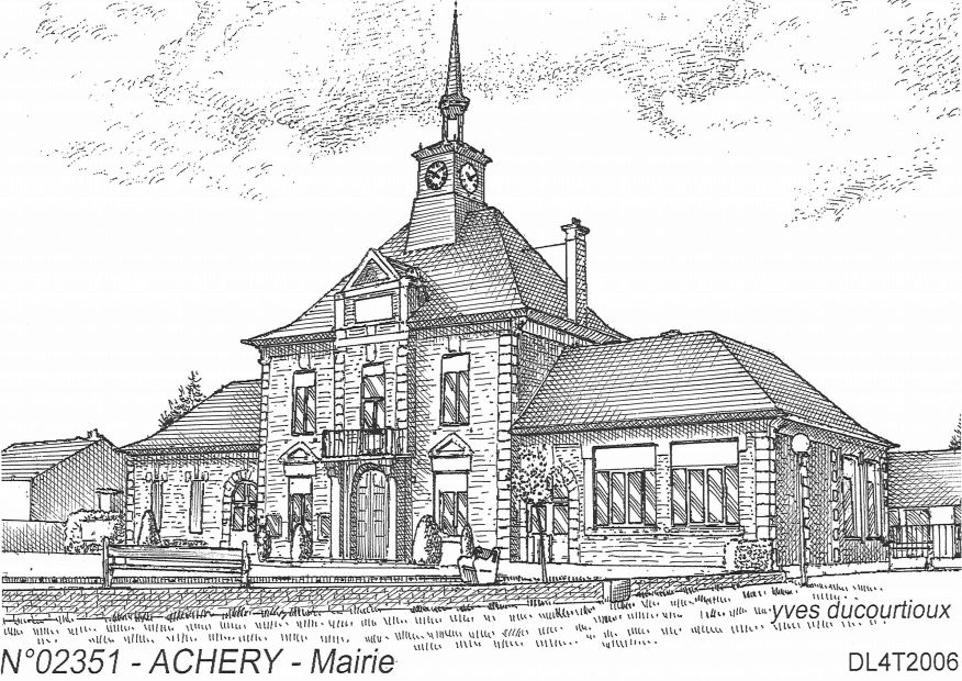 N 02351 - ACHERY - mairie