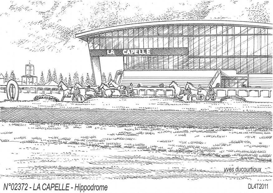 N 02372 - LA CAPELLE - hippodrome
