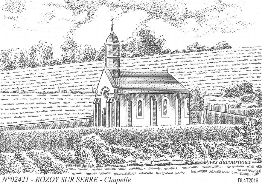 N 02421 - ROZOY SUR SERRE - chapelle