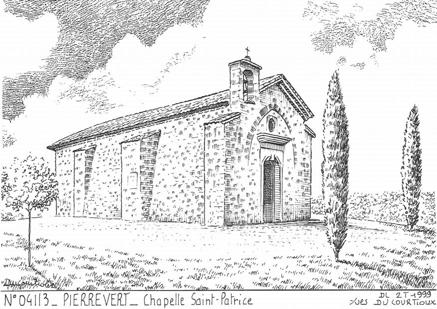 N 04113 - PIERREVERT - chapelle st patrice
