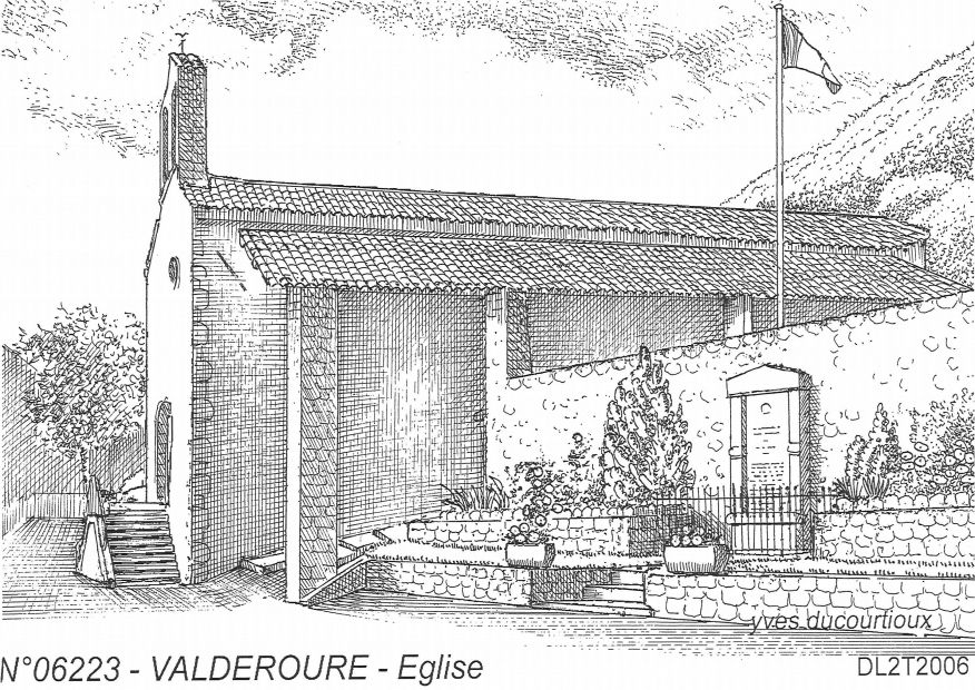 N 06223 - VALDEROURE - glise