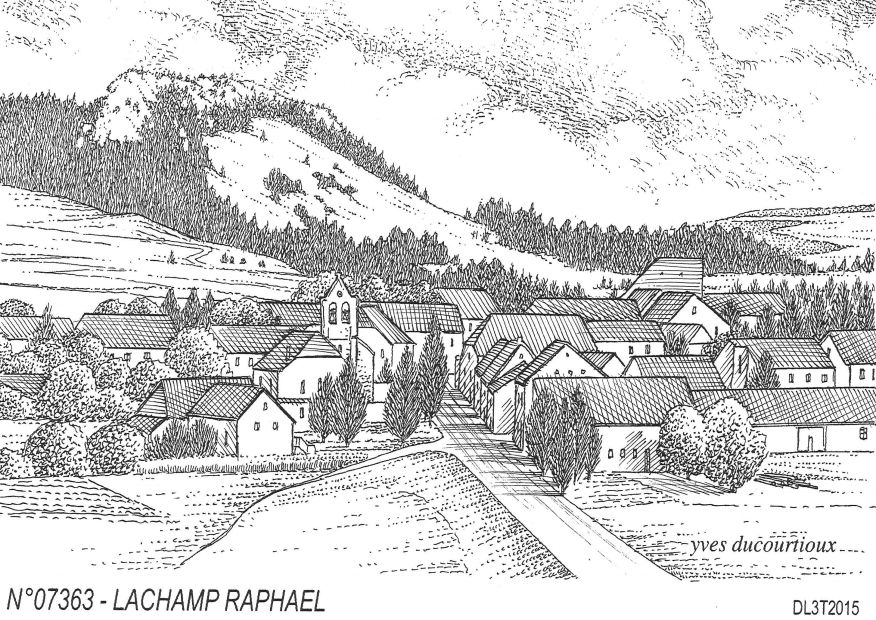 N 07363 - LACHAMP RAPHAEL - vue