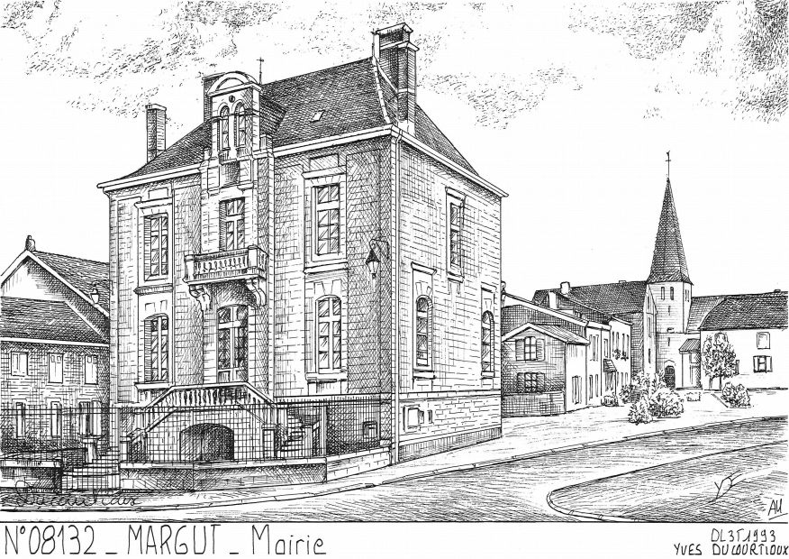N 08132 - MARGUT - mairie
