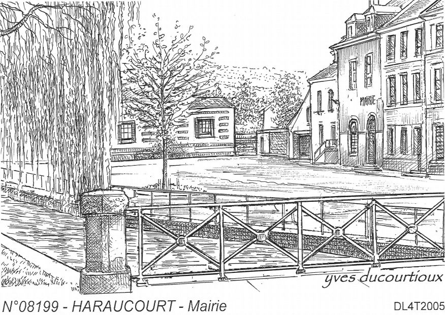 N 08199 - HARAUCOURT - mairie