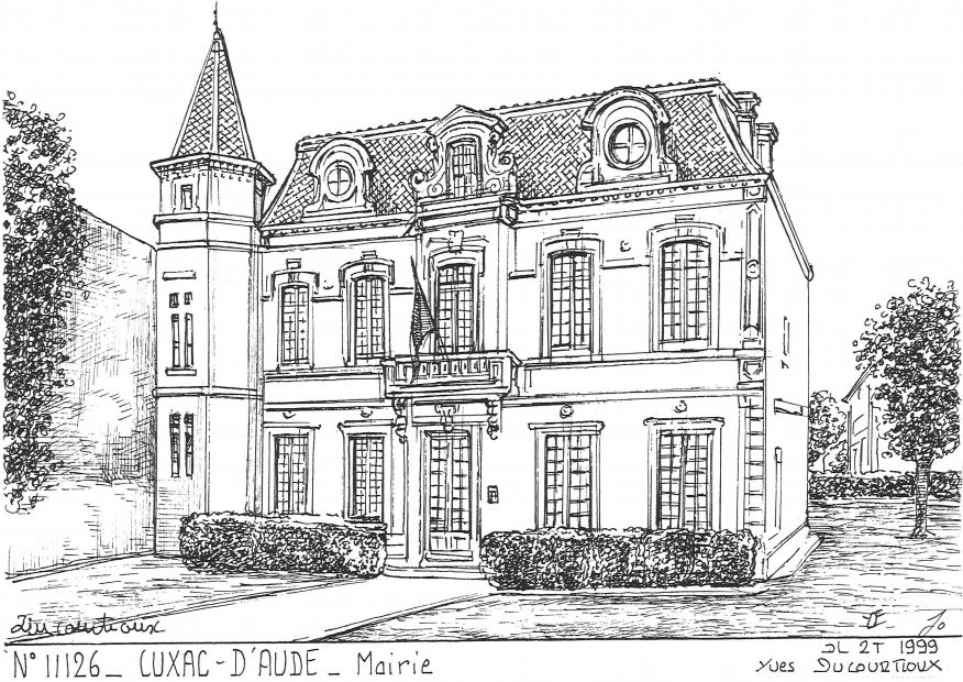 N 11126 - CUXAC D AUDE - mairie