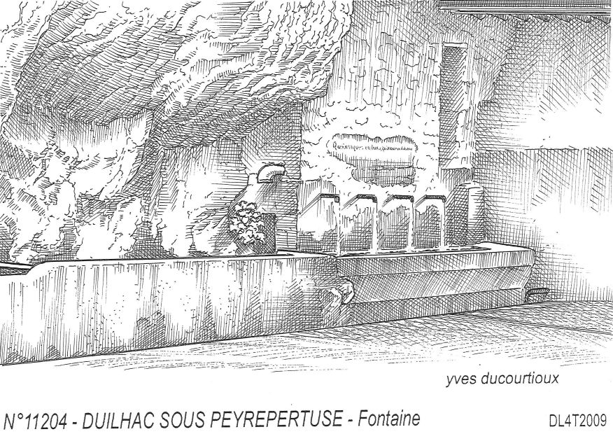 N 11204 - DUILHAC SOUS PEYREPERTUSE - fontaine
