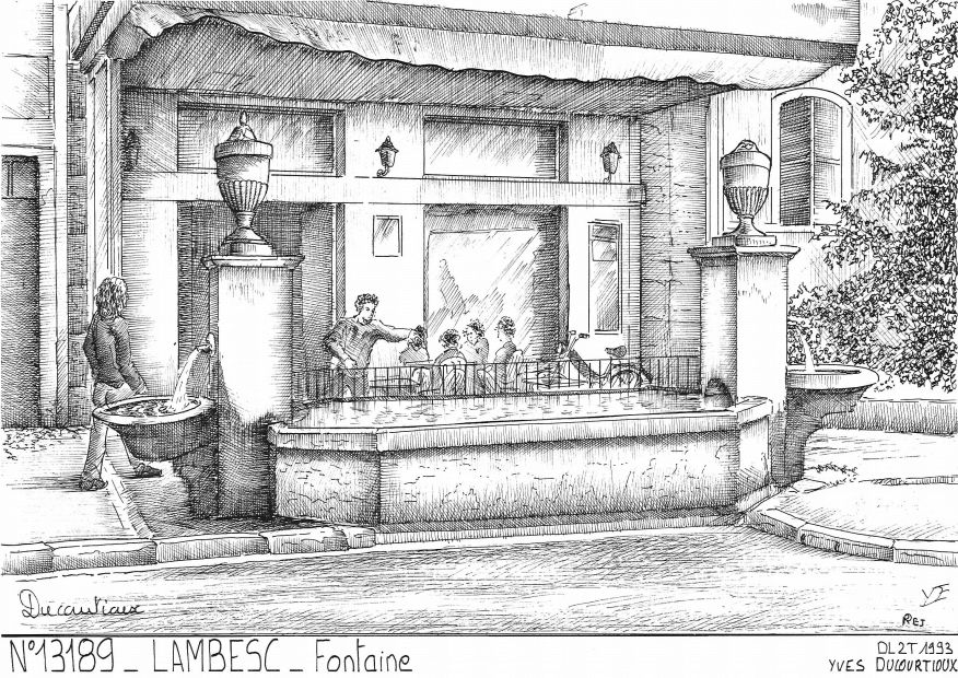 N 13189 - LAMBESC - fontaine
