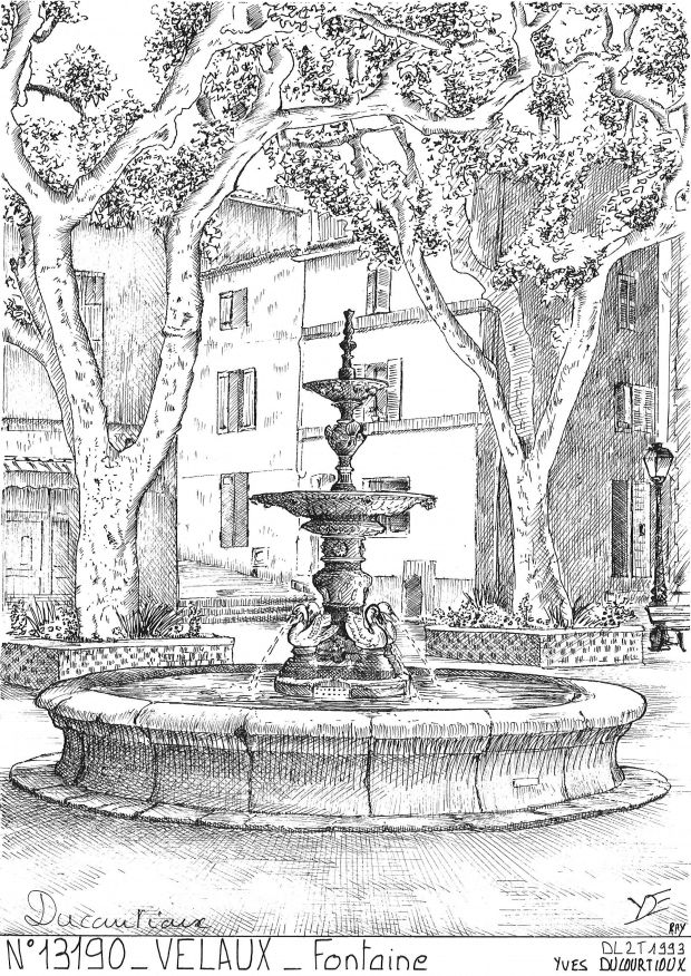 N 13190 - VELAUX - fontaine