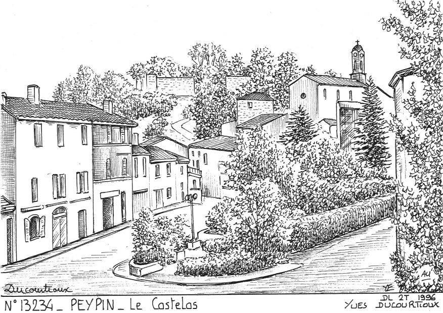 N 13234 - PEYPIN - le castelas
