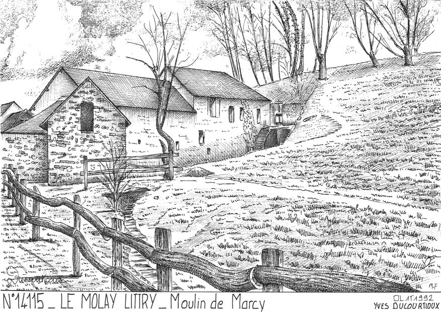 N 14115 - LE MOLAY LITTRY - moulin de marcy