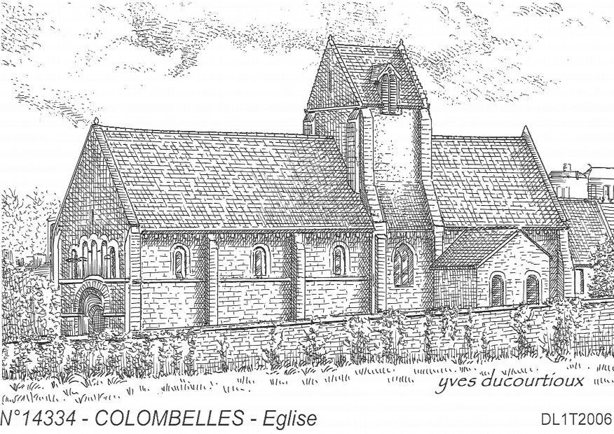 N 14334 - COLOMBELLES - glise