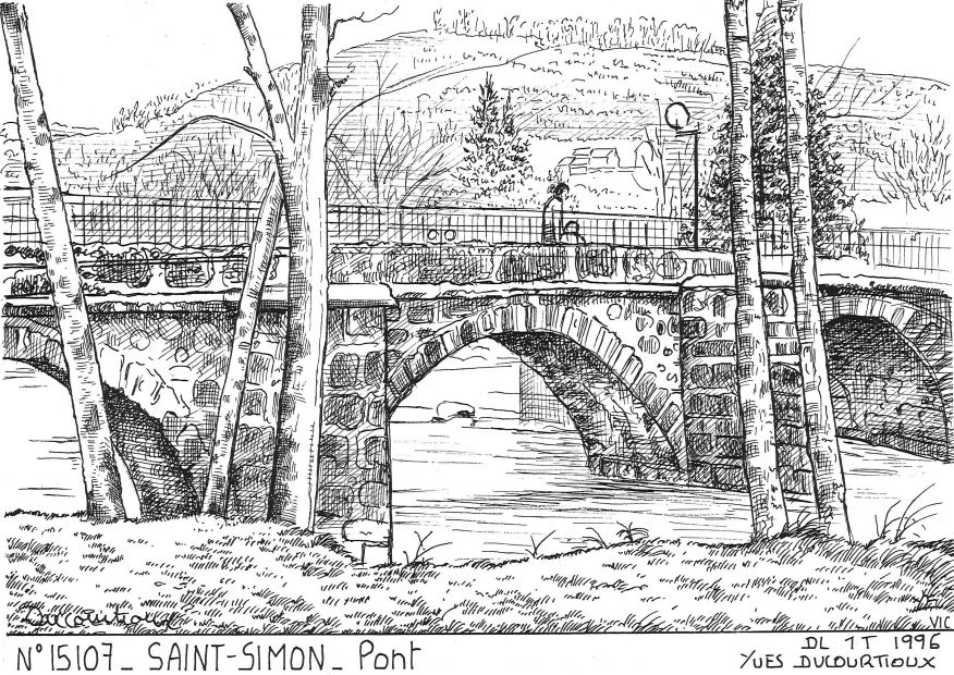 N 15107 - ST SIMON - pont
