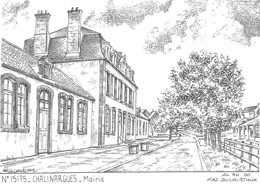 N 15175 - CHALINARGUES - mairie