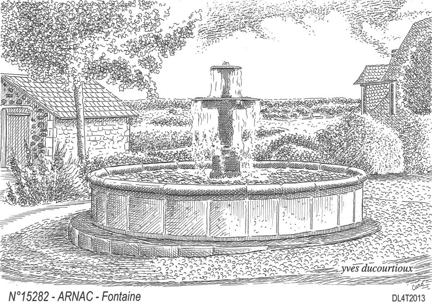 N 15282 - ARNAC - fontaine