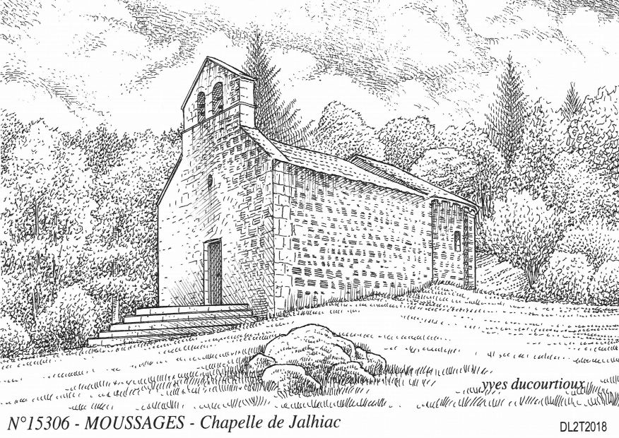 N 15306 - MOUSSAGES - chapelle de jalhiac
