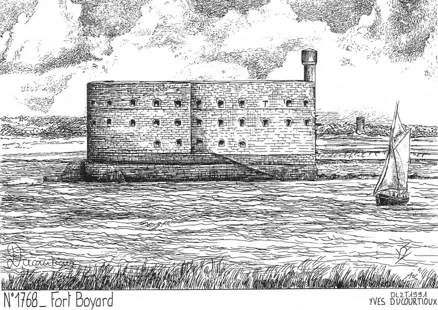 N 17068 - ILE D AIX - fort boyard
