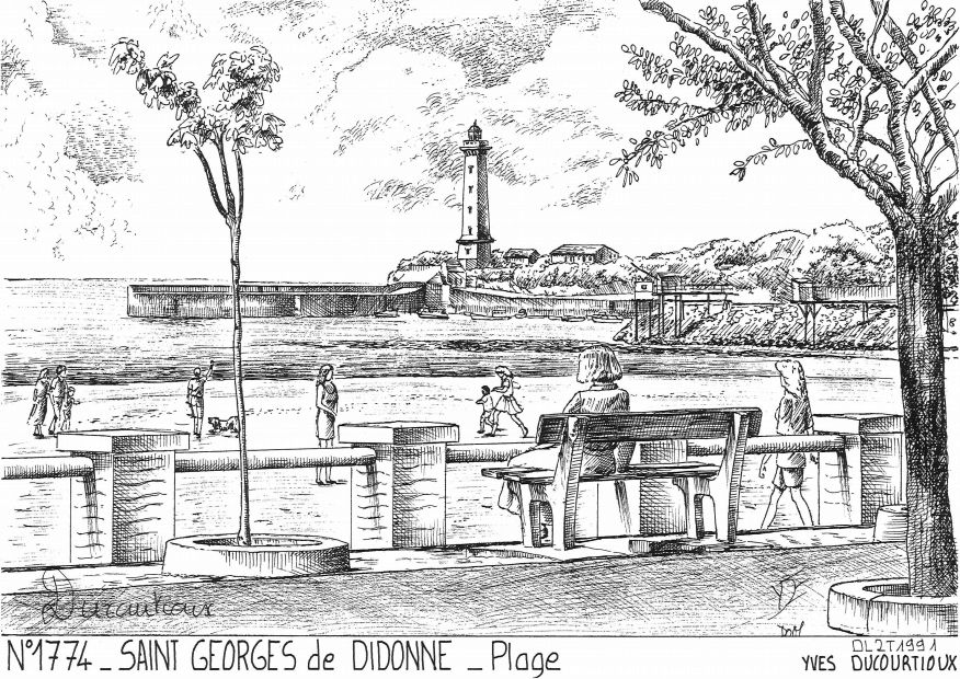 N 17074 - ST GEORGES DE DIDONNE - plage