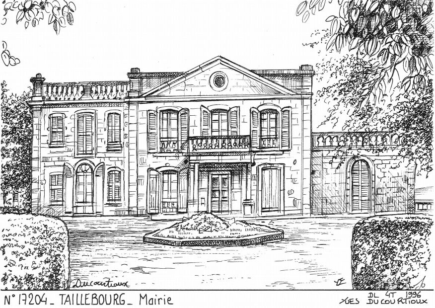 N 17204 - TAILLEBOURG - mairie