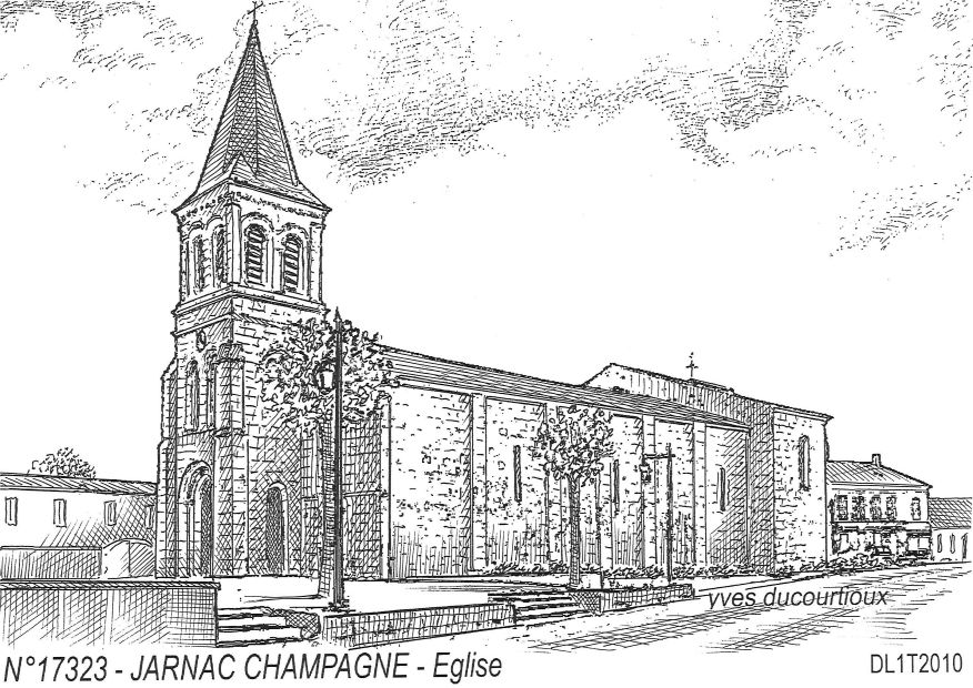 N 17323 - JARNAC CHAMPAGNE - �glise