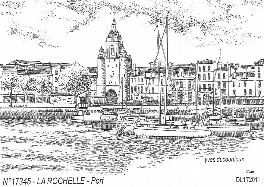 N 17345 - LA ROCHELLE - port