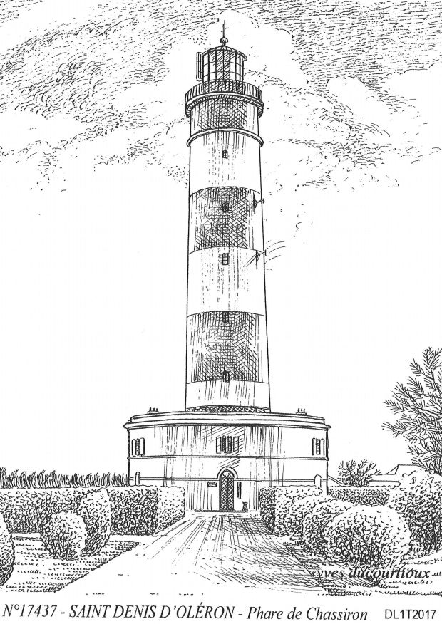 N 17437 - ST DENIS D OLERON - phare de chassiron