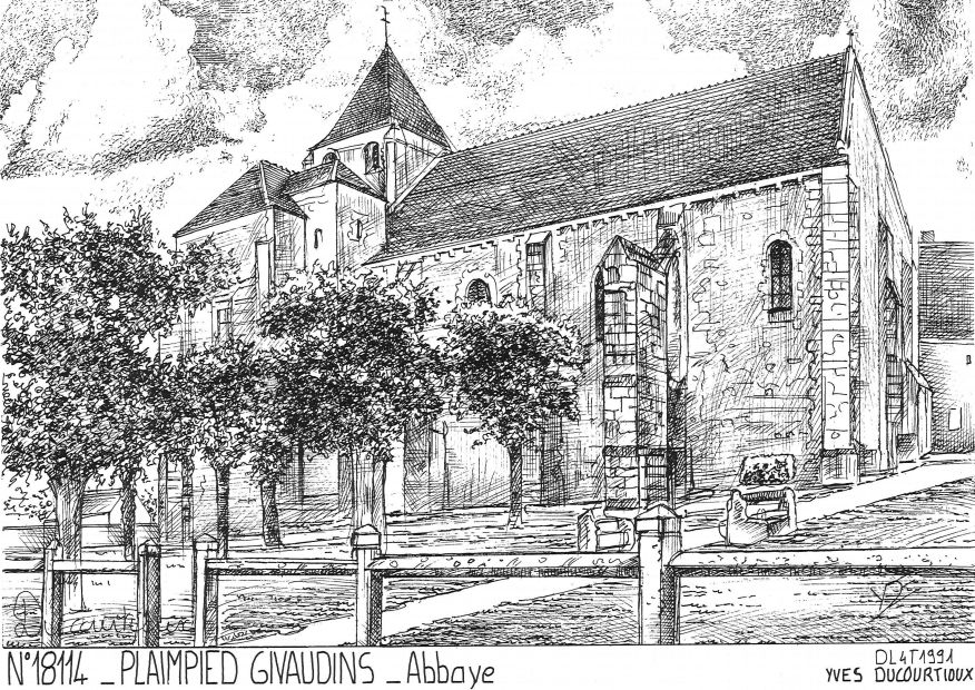 N 18114 - PLAIMPIED GIVAUDINS - abbaye