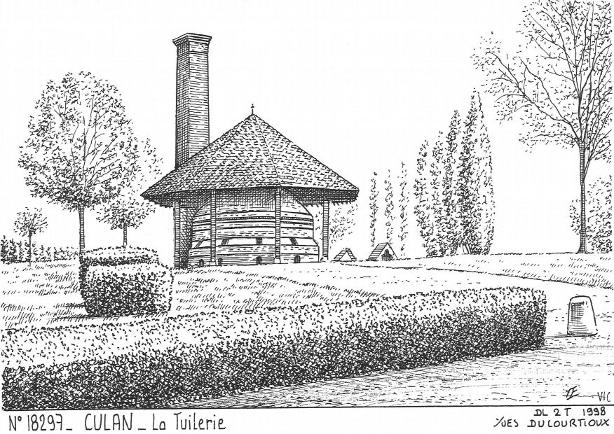 N 18297 - CULAN - la tuilerie