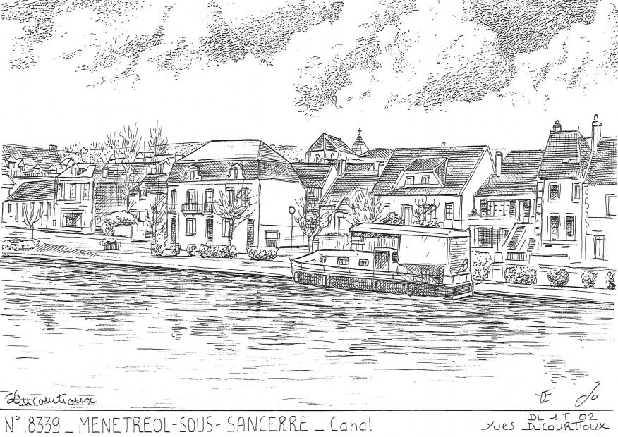 N 18339 - MENETREOL SOUS SANCERRE - canal