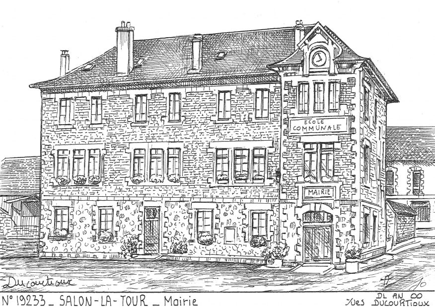 N 19233 - SALON LA TOUR - mairie