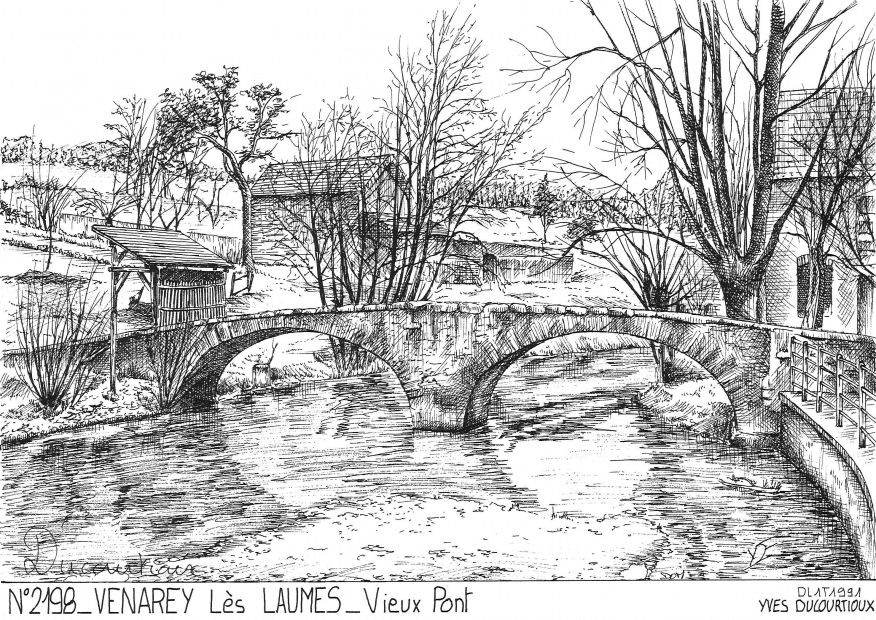 N 21098 - VENAREY LES LAUMES - vieux pont