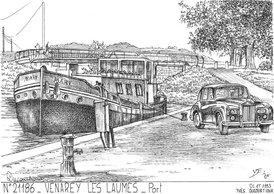 N 21186 - VENAREY LES LAUMES - port