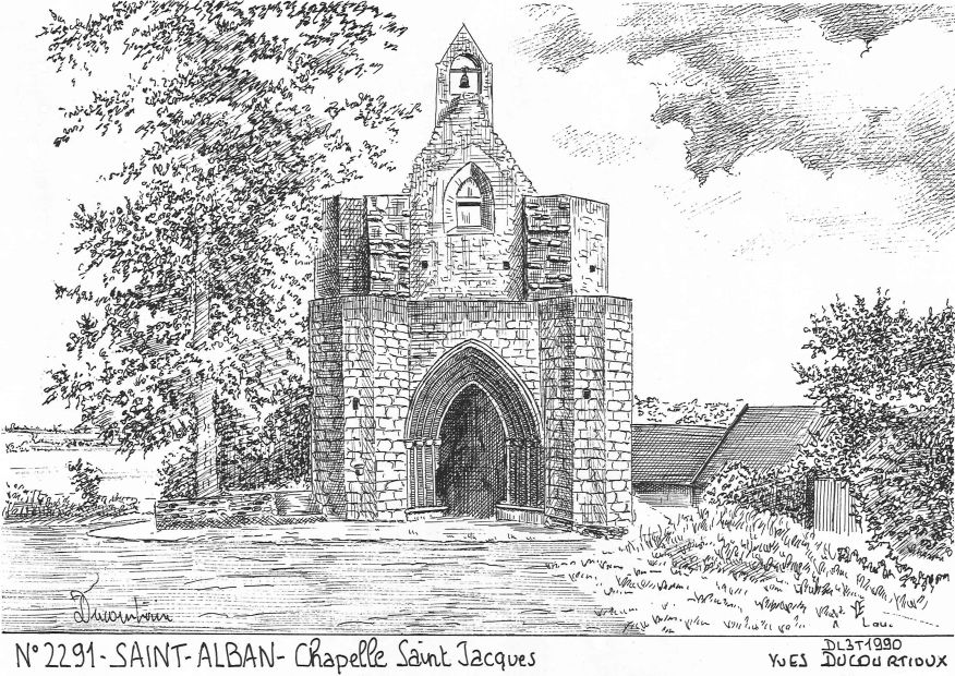 N 22091 - ST ALBAN - chapelle st jacques