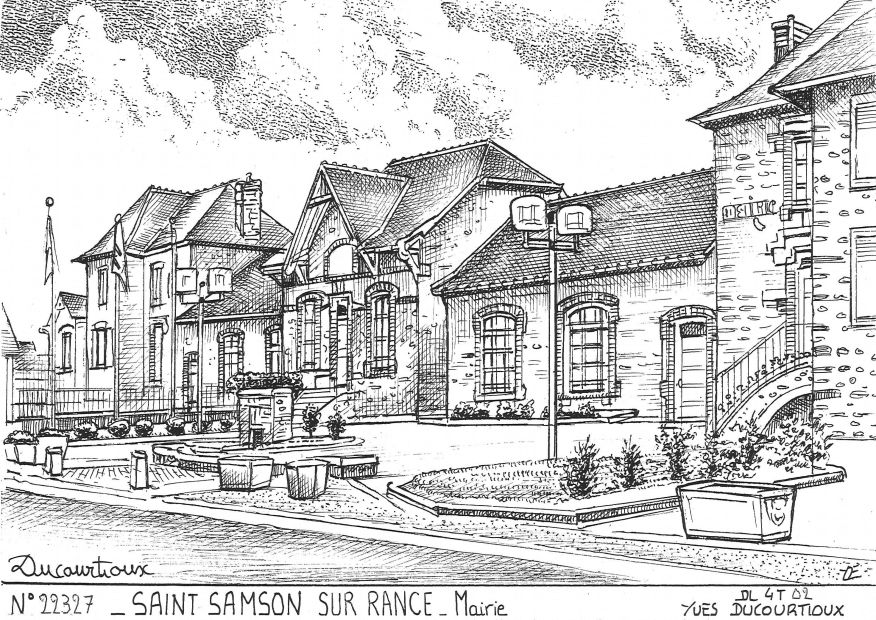 N 22327 - ST SAMSON SUR RANCE - mairie