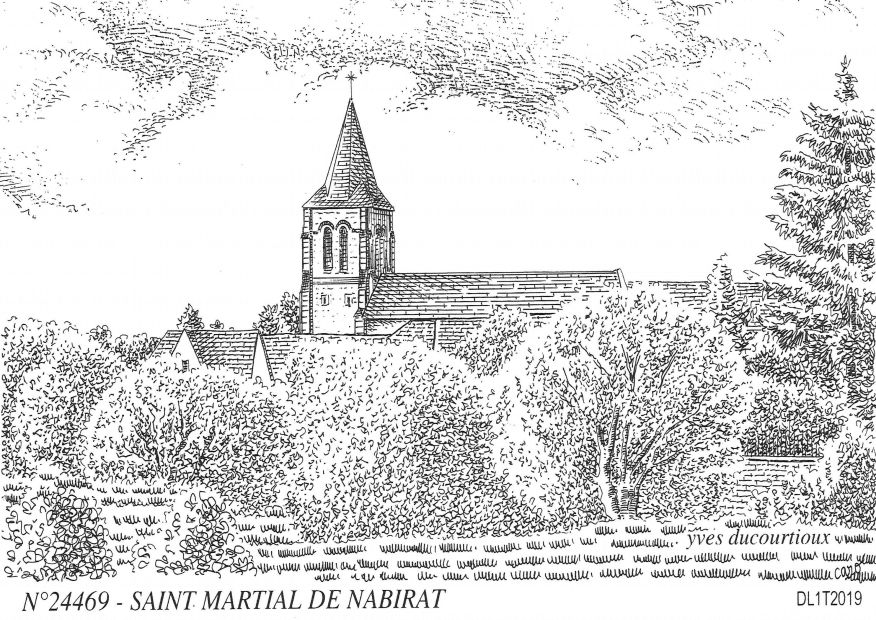 N 24469 - ST MARTIAL DE NABIRAT - vue