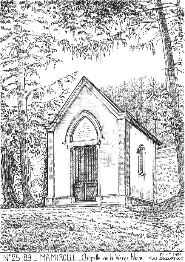N 25189 - MAMIROLLE - chapelle de la vierge noire
