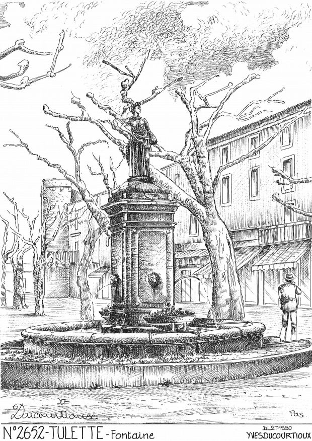 N 26052 - TULETTE - fontaine