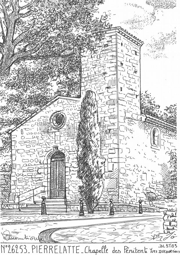 N 26253 - PIERRELATTE - chapelle des p�nitents