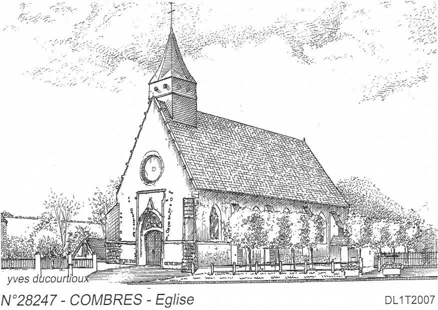 N 28247 - COMBRES - �glise