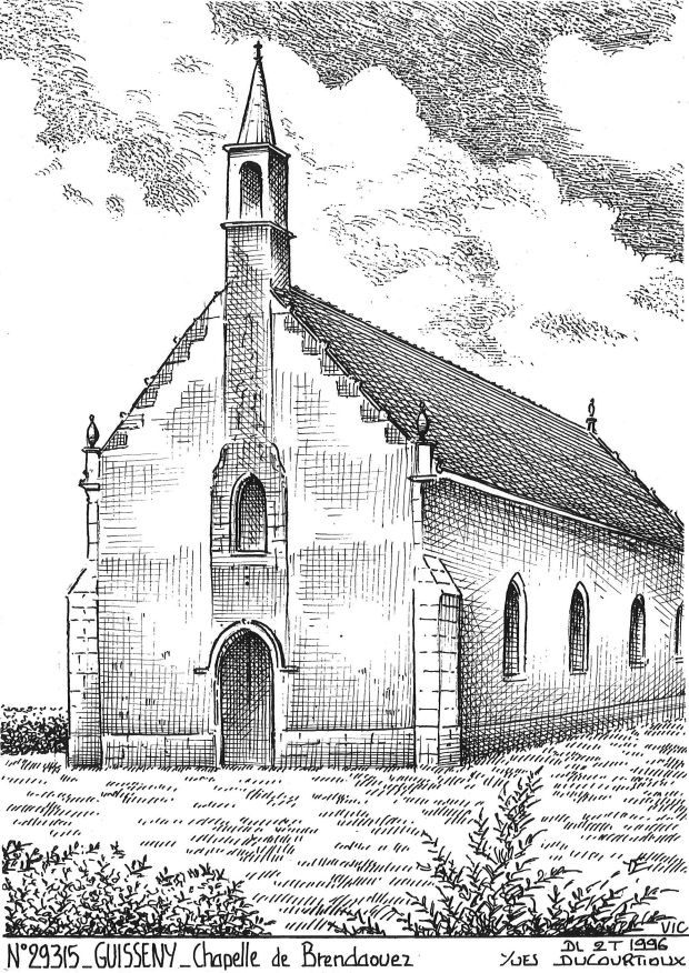 N 29315 - GUISSENY - chapelle de brendaouez