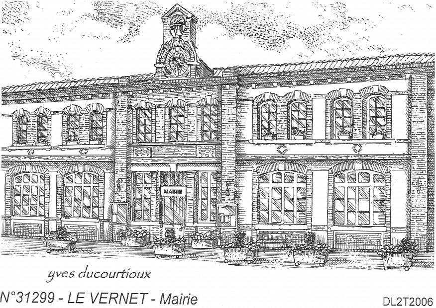 N 31299 - LE VERNET - mairie