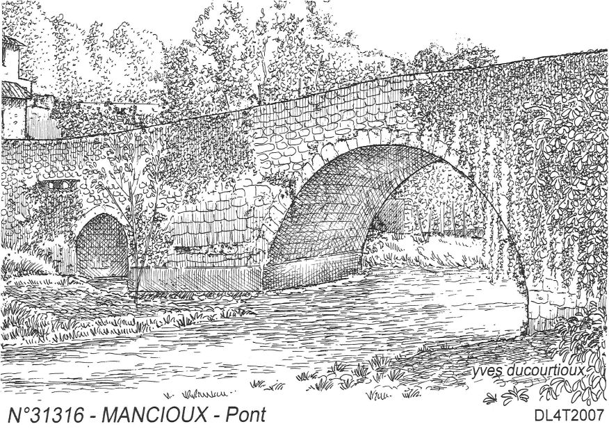 N 31316 - MANCIOUX - pont