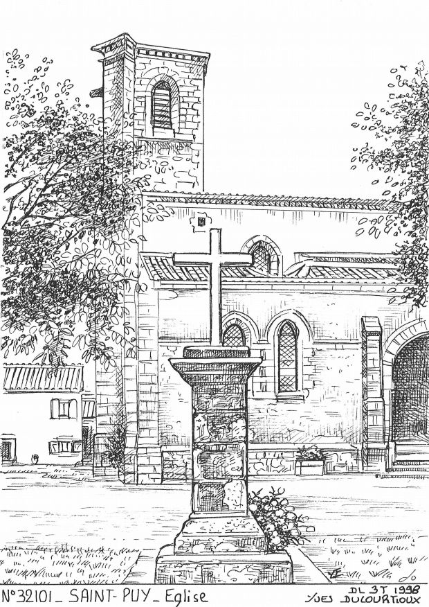 N 32101 - ST PUY - �glise