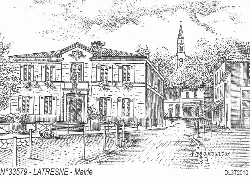 N 33579 - LATRESNE - mairie