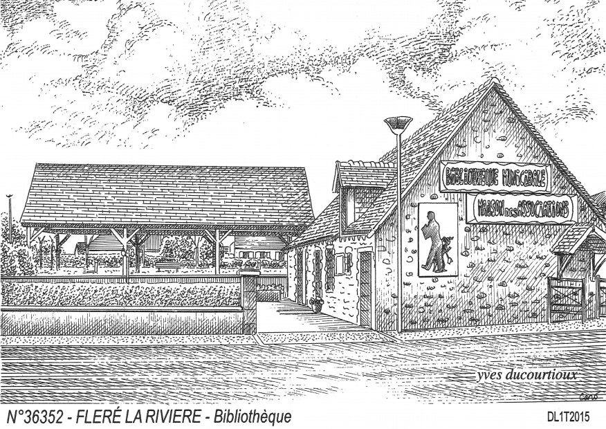 N 36352 - FLERE LA RIVIERE - biblioth�que