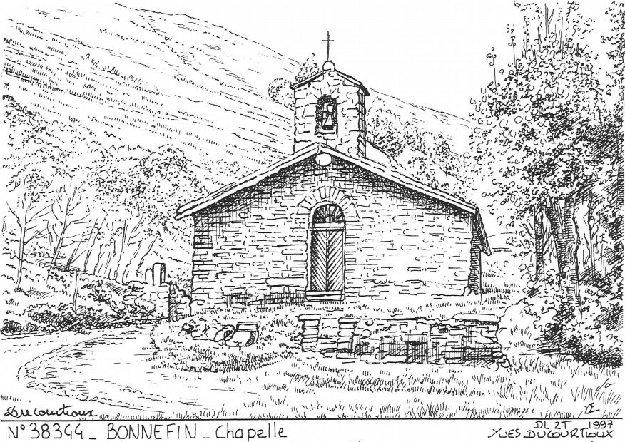 N 38344 - BONNEFIN - chapelle