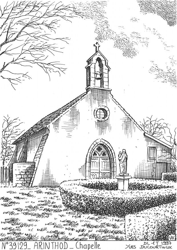 N 39129 - ARINTHOD - chapelle