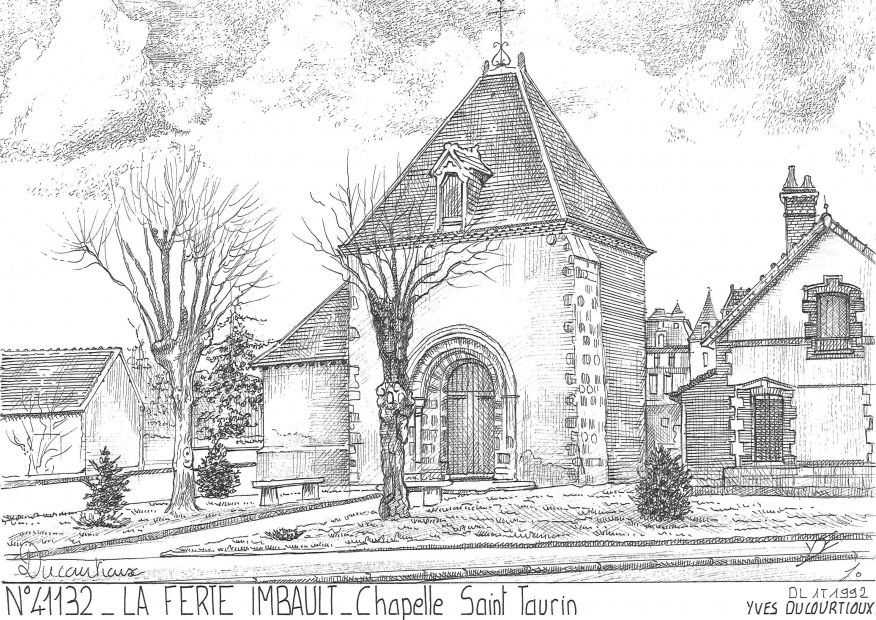 N 41132 - LA FERTE IMBAULT - chapelle st taurin