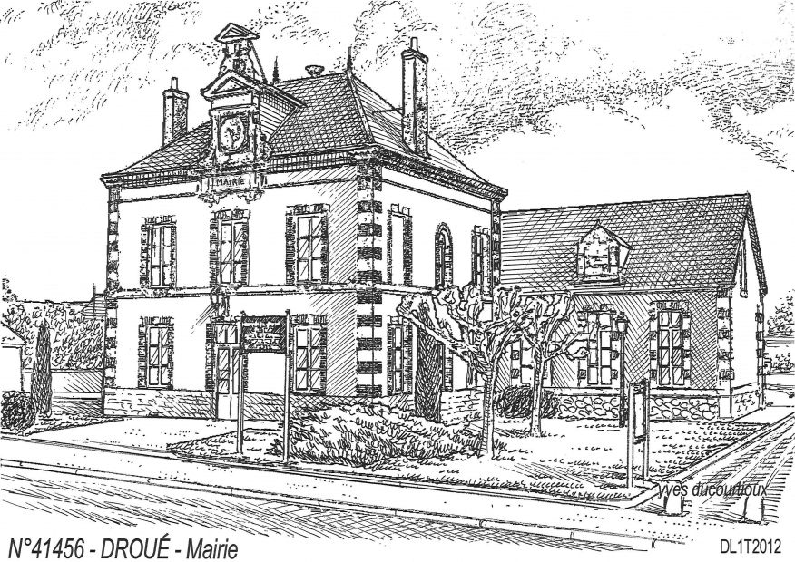 N 41456 - DROUE - mairie