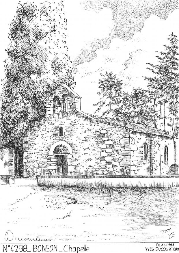 N 42098 - BONSON - chapelle