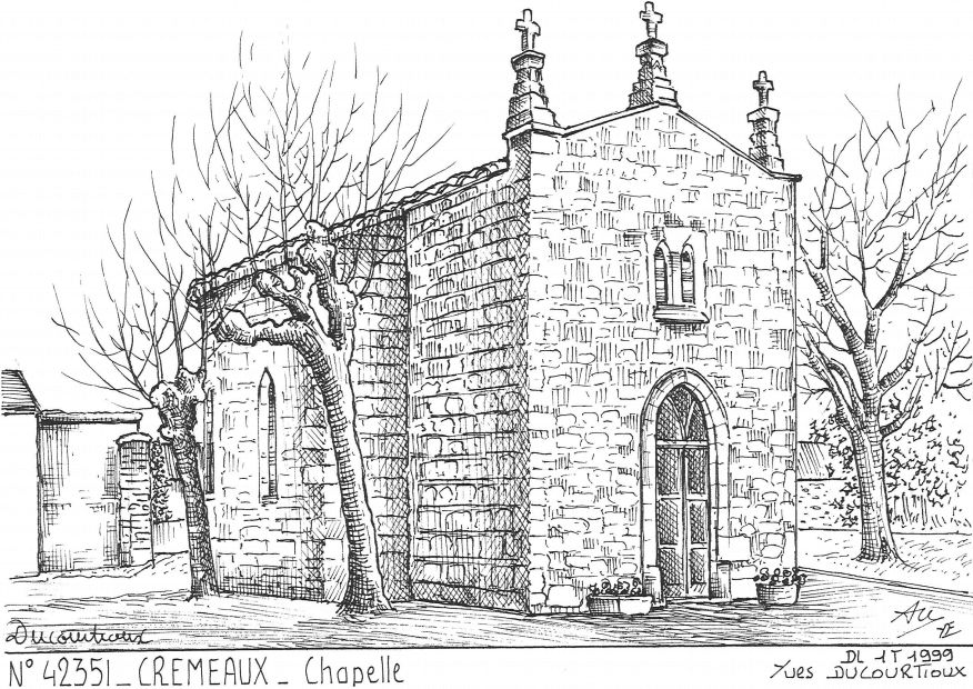 N 42351 - CREMEAUX - chapelle